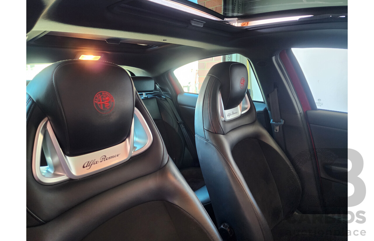 7/2017 Alfa Romeo Giulietta Veloce MY17 5d Hatchback Red 1.7L