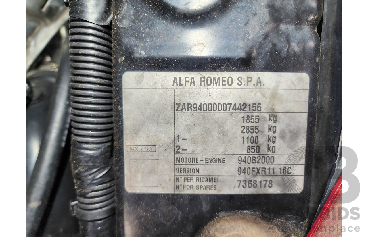 7/2017 Alfa Romeo Giulietta Veloce MY17 5d Hatchback Red 1.7L