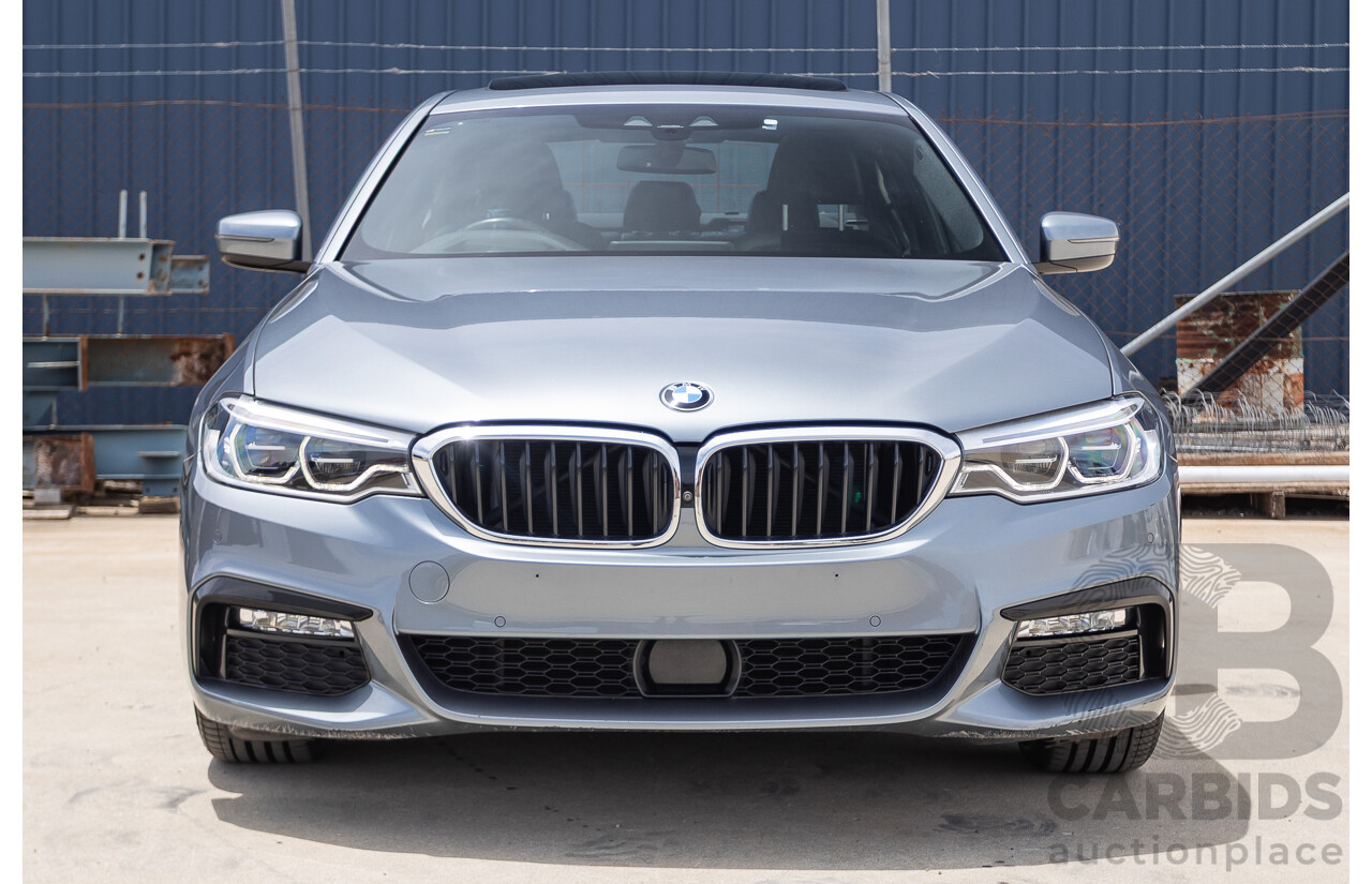 8/2017 BMW 540i M-Sport G30 MY18 4D Sedan Bluestone Metallic Tubro 3.0L