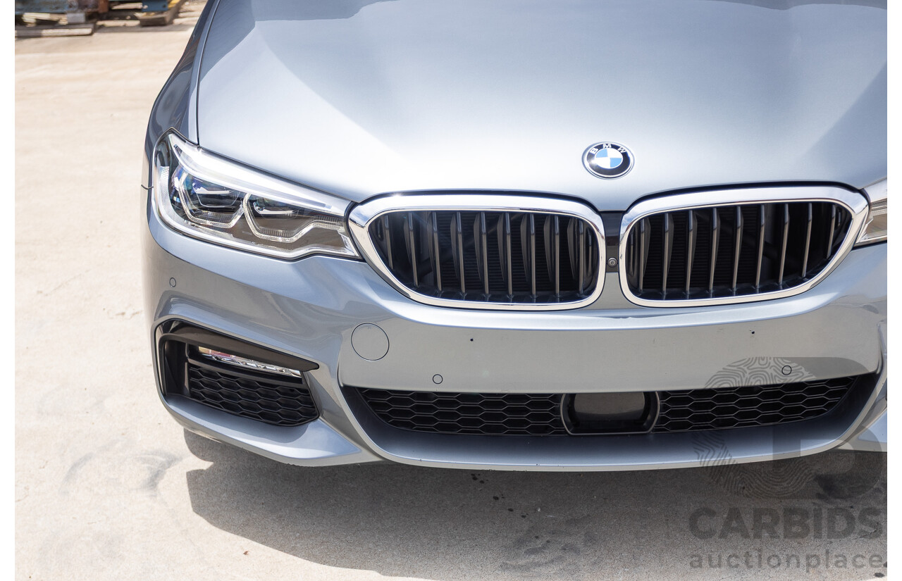 8/2017 BMW 540i M-Sport G30 MY18 4D Sedan Bluestone Metallic Tubro 3.0L