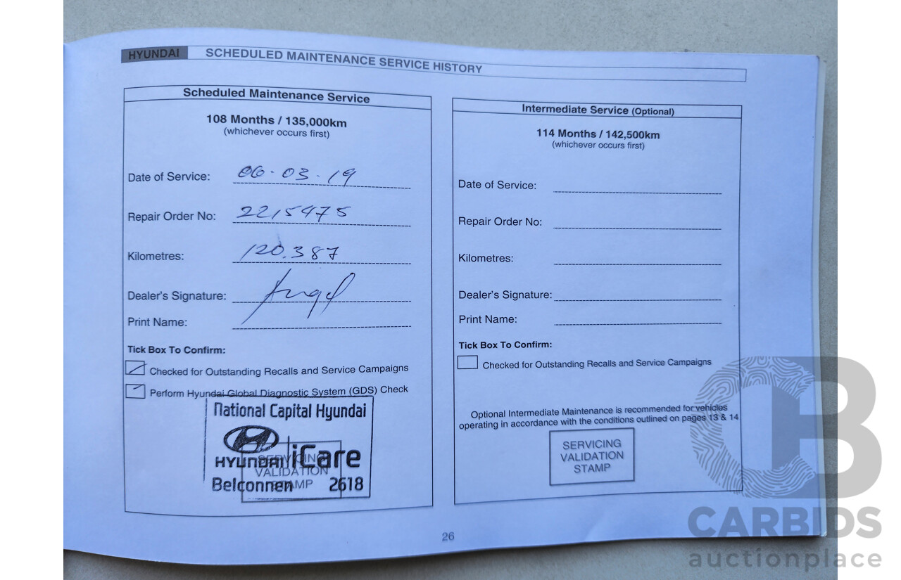 3/2013 Hyundai i30 Active GD 5d Hatchback Blue 1.8L