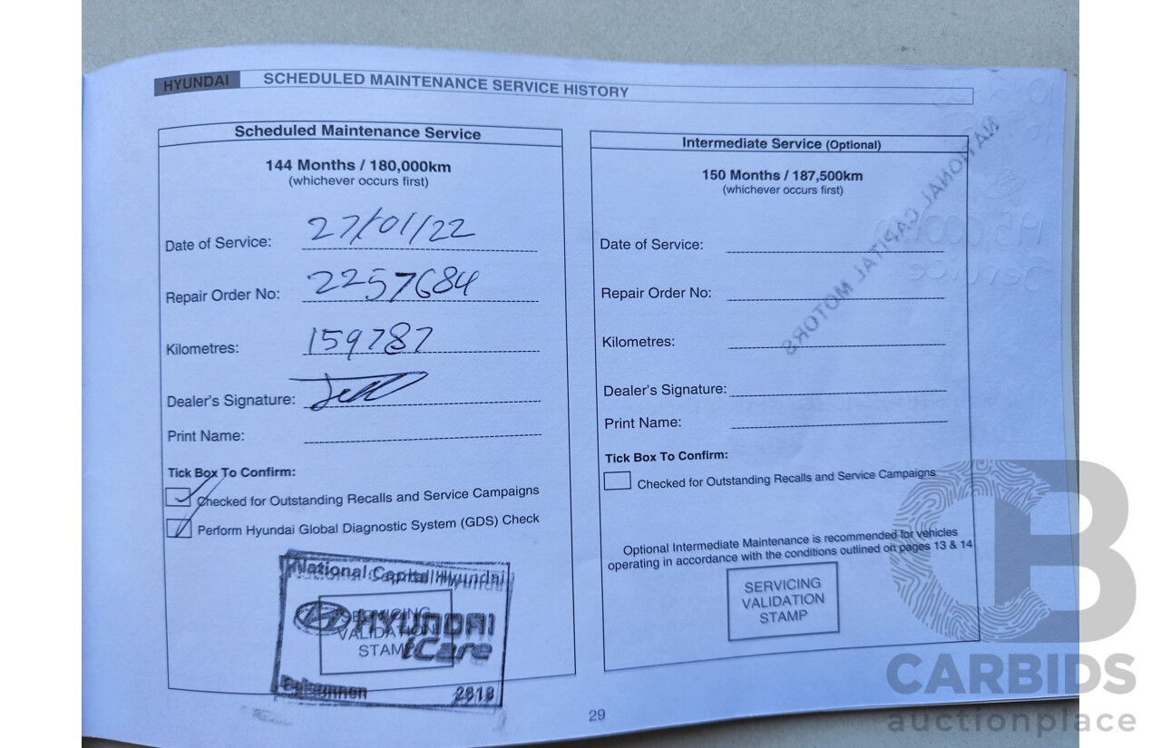 3/2013 Hyundai i30 Active GD 5d Hatchback Blue 1.8L