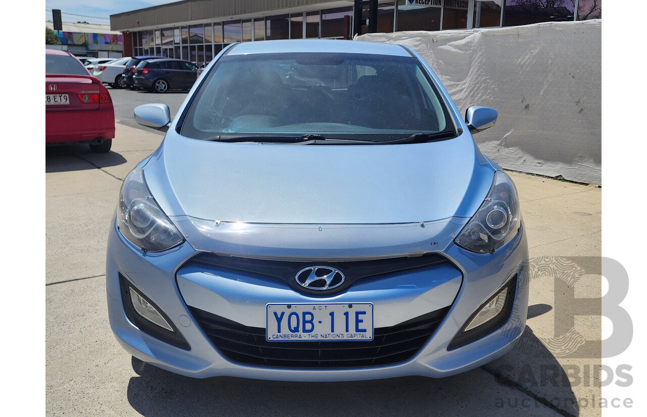 3/2013 Hyundai i30 Active GD 5d Hatchback Blue 1.8L