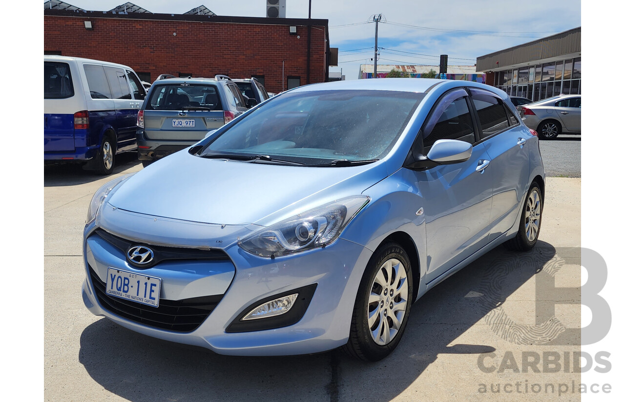 3/2013 Hyundai i30 Active GD 5d Hatchback Blue 1.8L