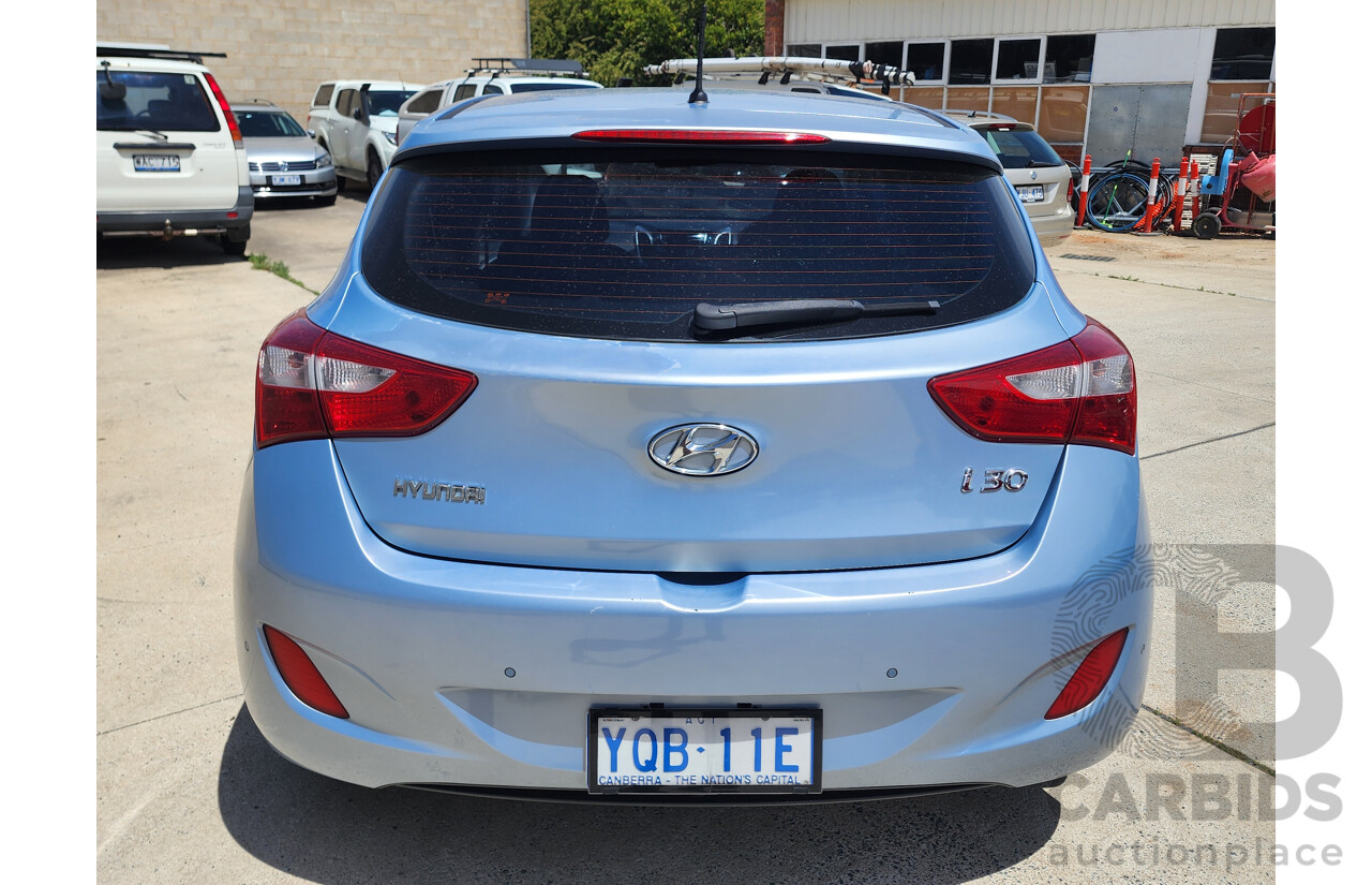 3/2013 Hyundai i30 Active GD 5d Hatchback Blue 1.8L