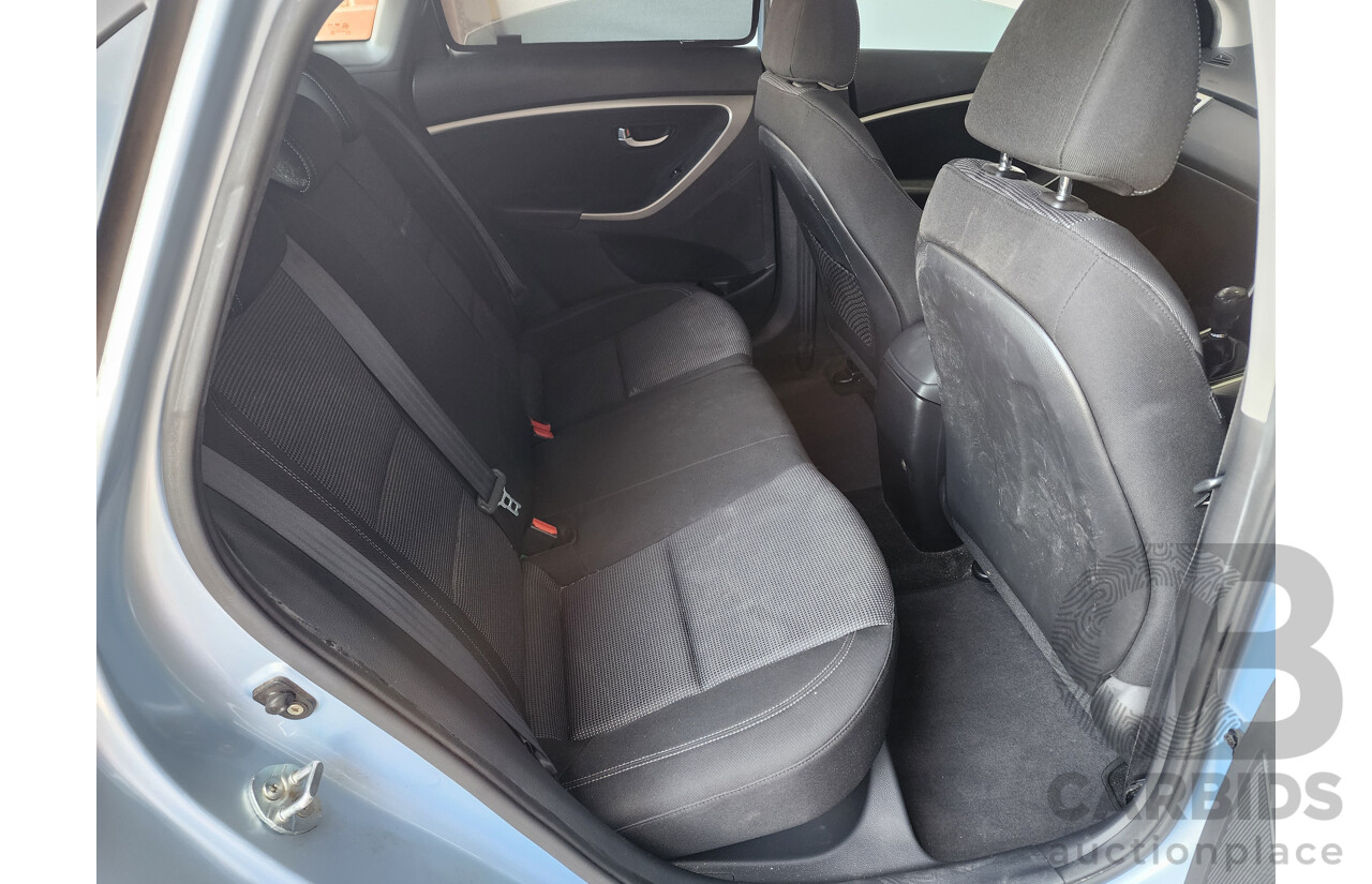 3/2013 Hyundai i30 Active GD 5d Hatchback Blue 1.8L