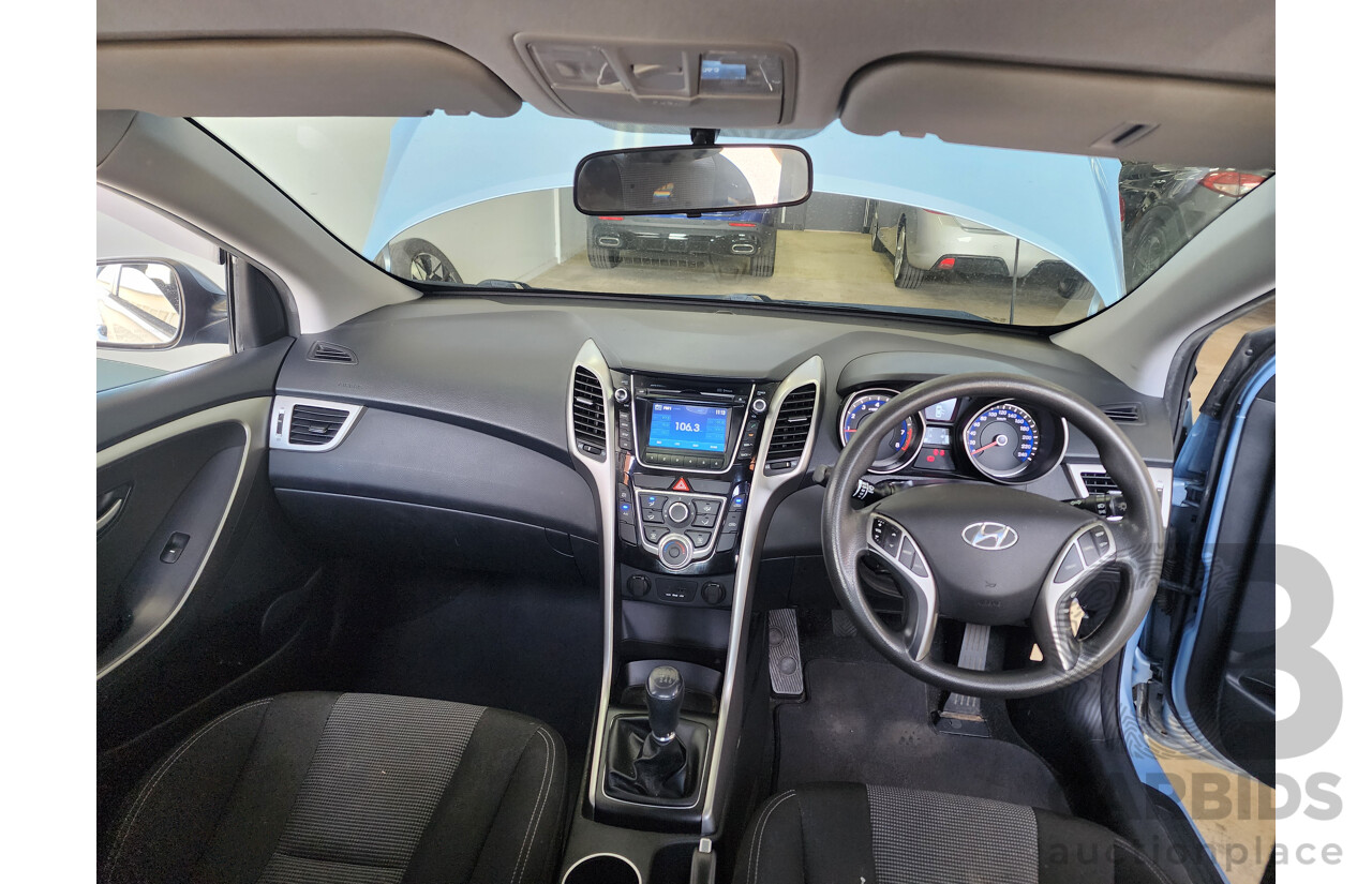 3/2013 Hyundai i30 Active GD 5d Hatchback Blue 1.8L