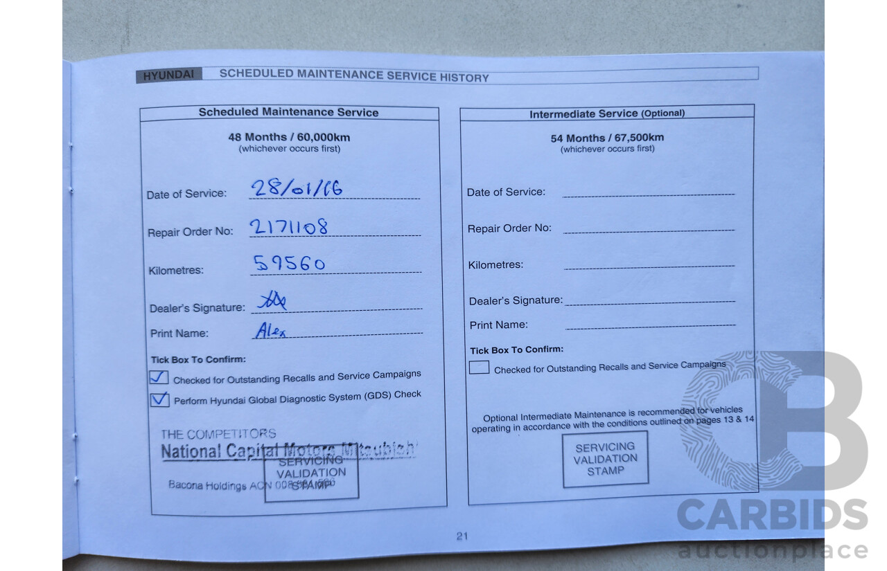 3/2013 Hyundai i30 Active GD 5d Hatchback Blue 1.8L