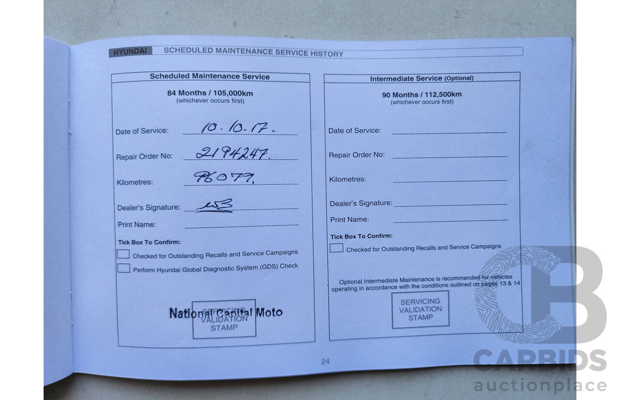 3/2013 Hyundai i30 Active GD 5d Hatchback Blue 1.8L