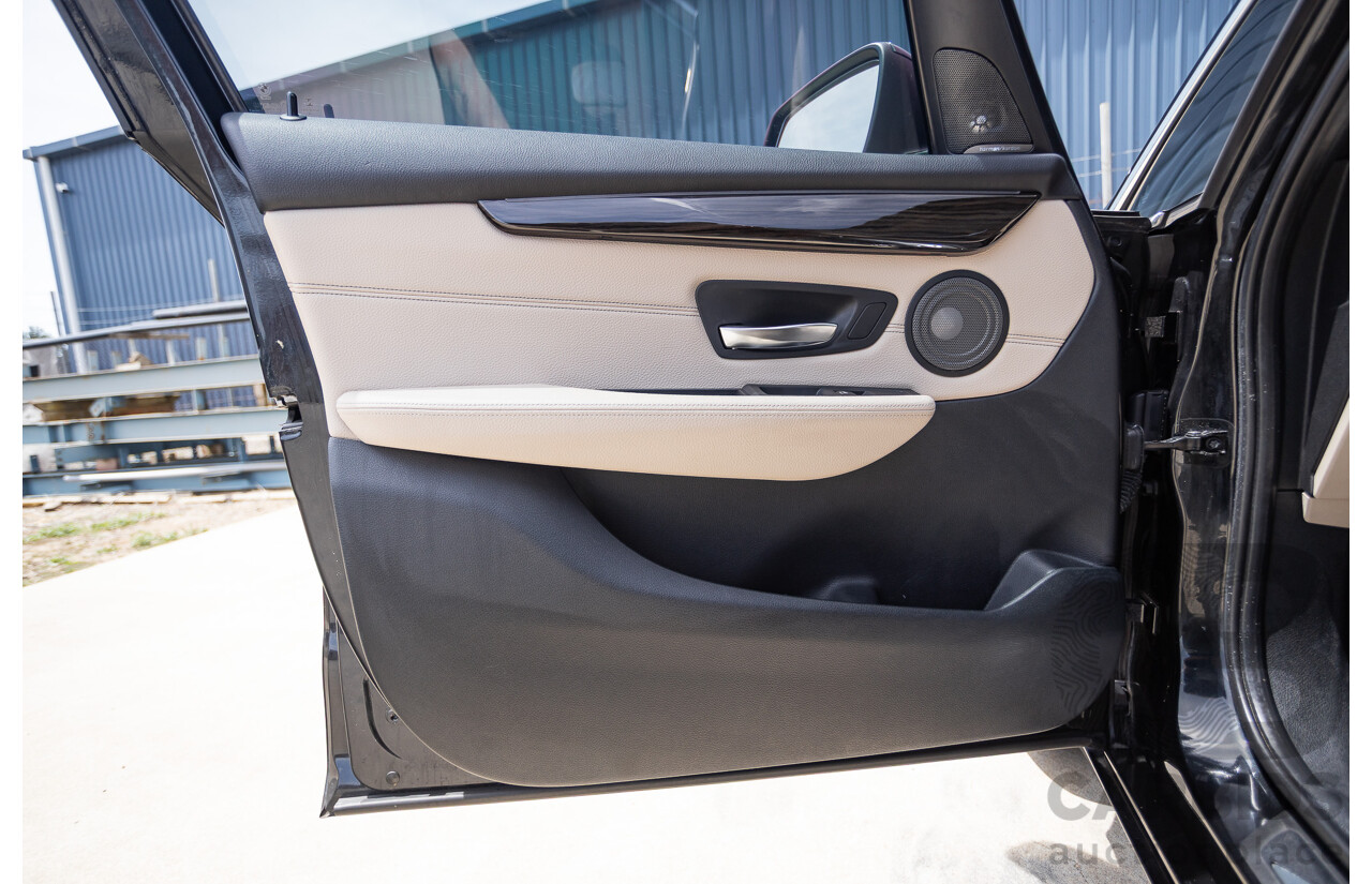 6/2015 BMW 225i Active Tourer Sport Line FWD F45 4D Wagon Black Sapphire Metallic Turbo 2.0L