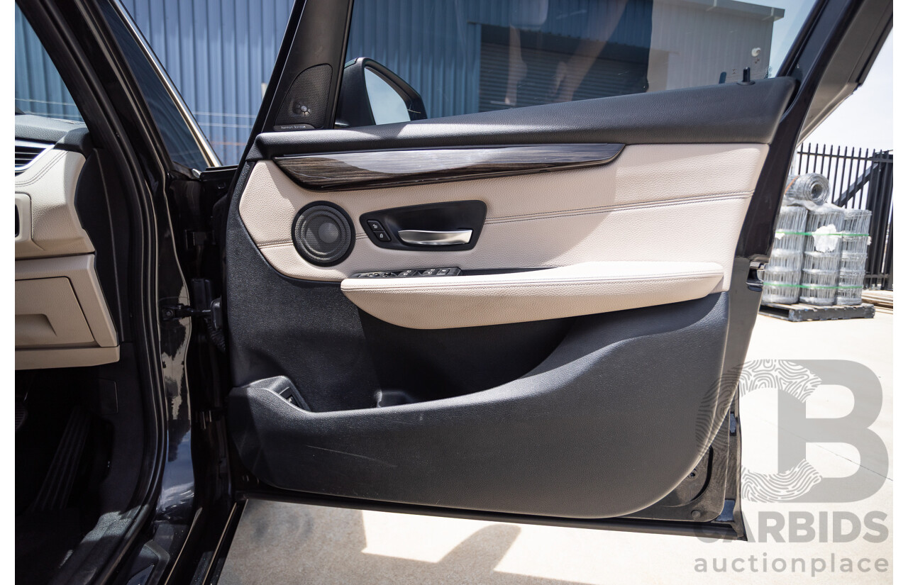 6/2015 BMW 225i Active Tourer Sport Line FWD F45 4D Wagon Black Sapphire Metallic Turbo 2.0L