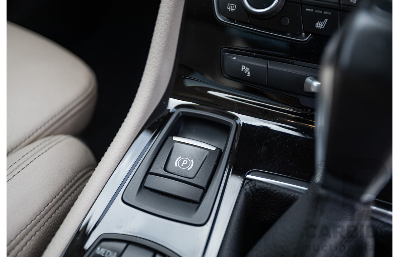 6/2015 BMW 225i Active Tourer Sport Line FWD F45 4D Wagon Black Sapphire Metallic Turbo 2.0L