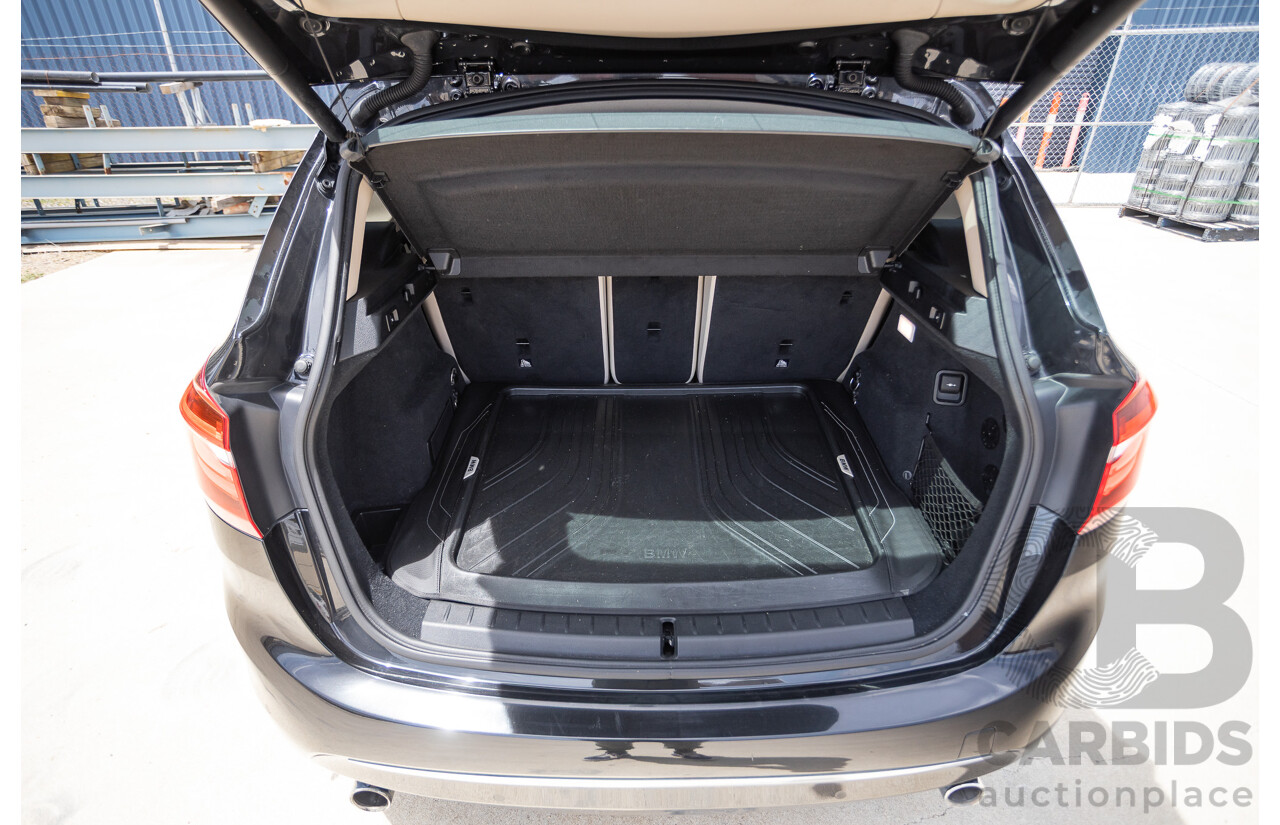 6/2015 BMW 225i Active Tourer Sport Line FWD F45 4D Wagon Black Sapphire Metallic Turbo 2.0L