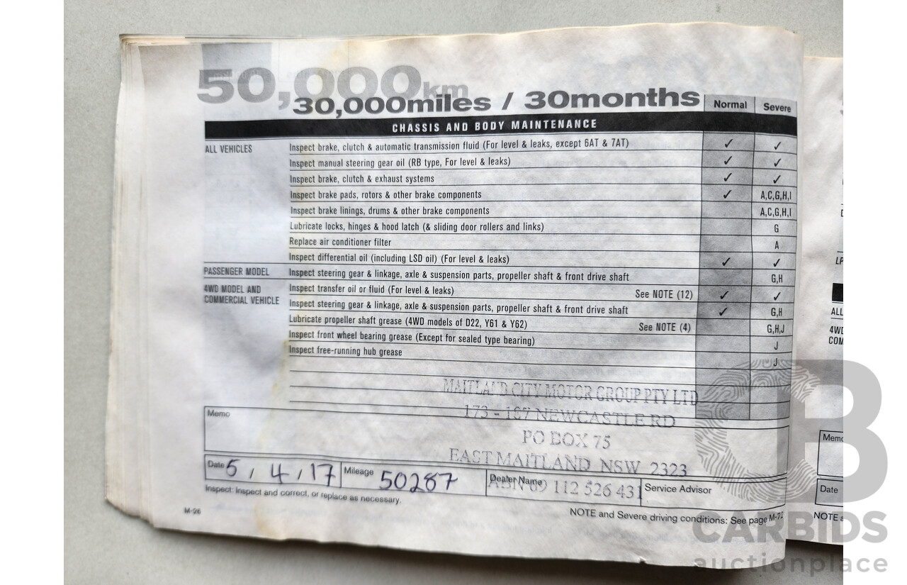 6/2014 Nissan Pathfinder ST (4x2) R52 4d Wagon White 3.5L