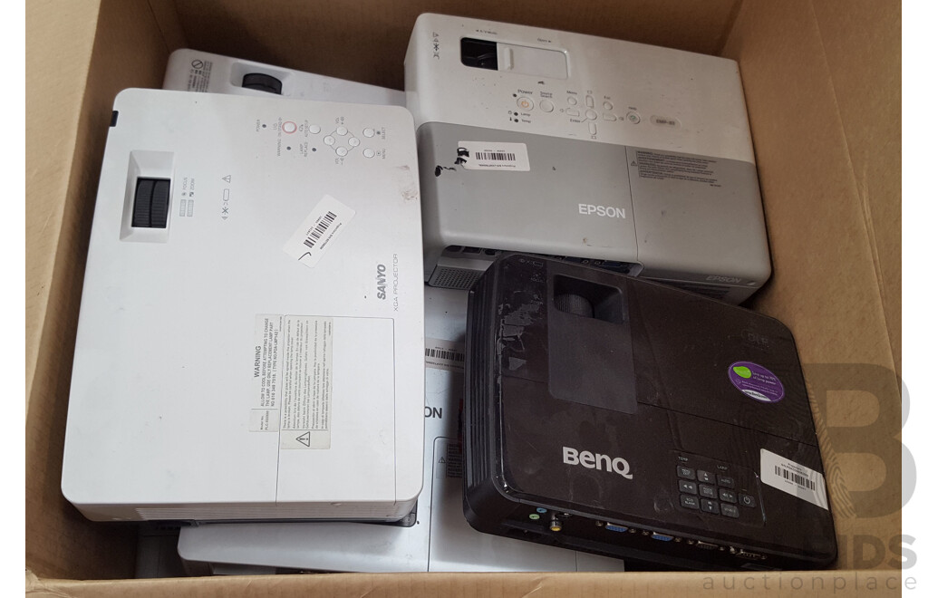 Bulk Lot of Assorted Projectors