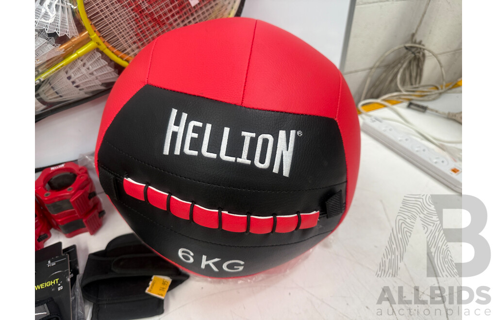 Assorted Gym Equipment