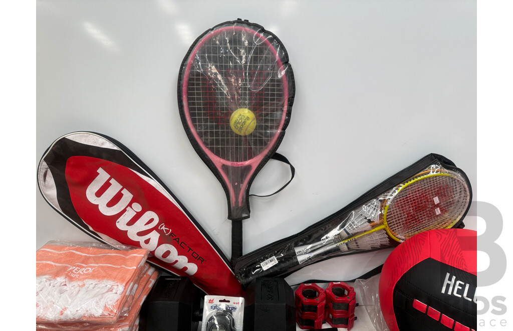 Assorted Gym Equipment