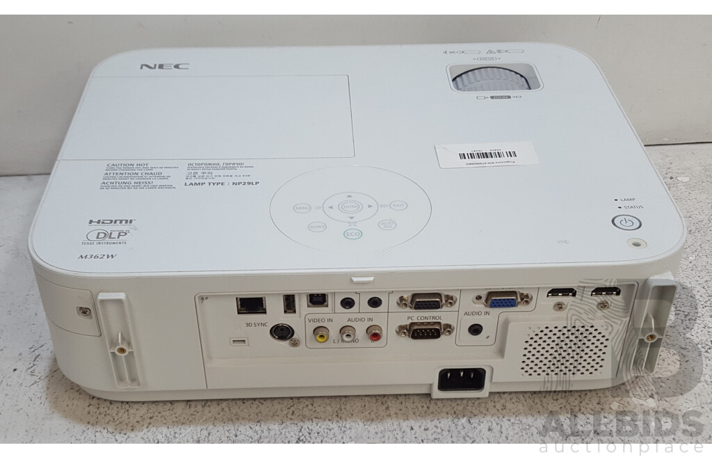 NEC (M362W) WXGA DLP Projector