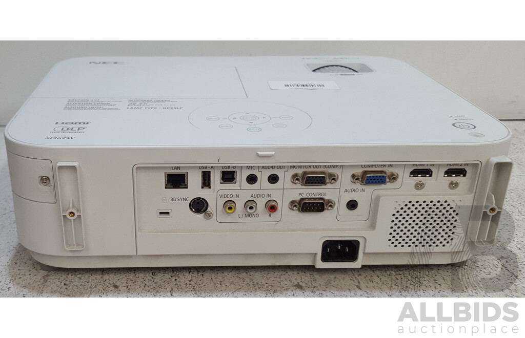 NEC (M362W) WXGA DLP Projector