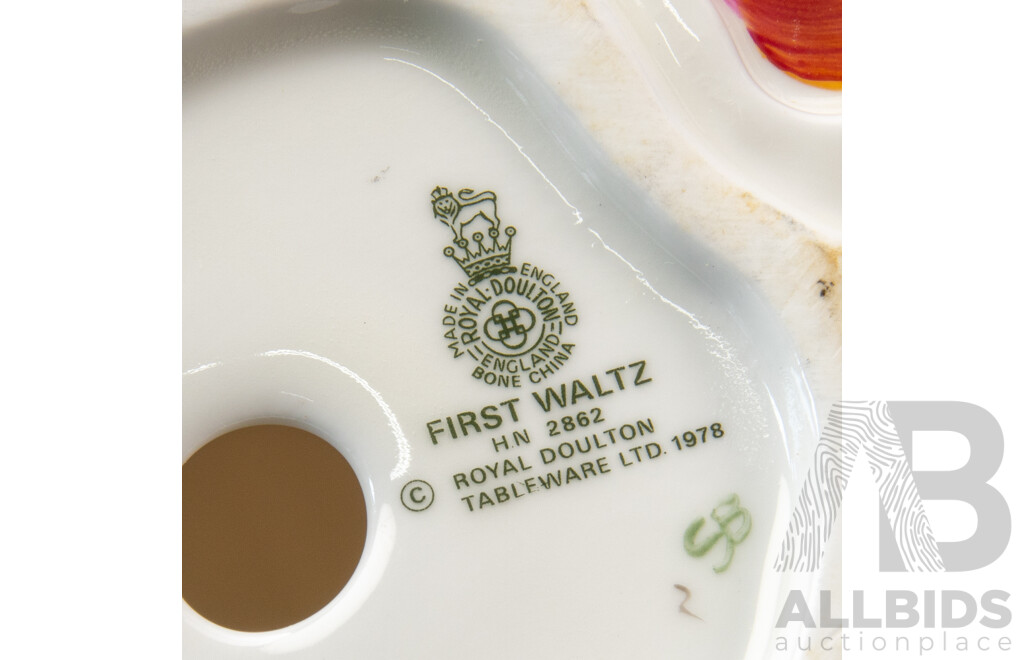 Collection of Four Royal Doulton Porcelain Lady Figures