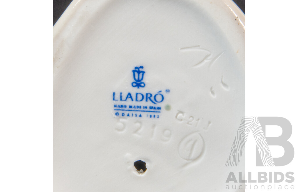 Collection of Four Water Themed Lladro Porcelain Figurines