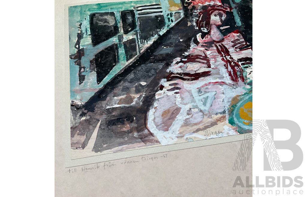 Artists Unknown, Collection of Original Artworks- Lot of 3