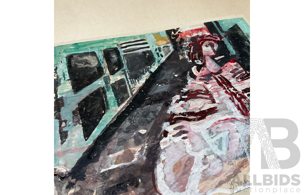 Artists Unknown, Collection of Original Artworks- Lot of 3