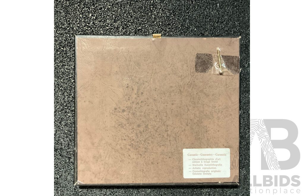 Vintage Albert Namatjira Print Together with Other Vintage Prints Including Renoir - Lot of 4