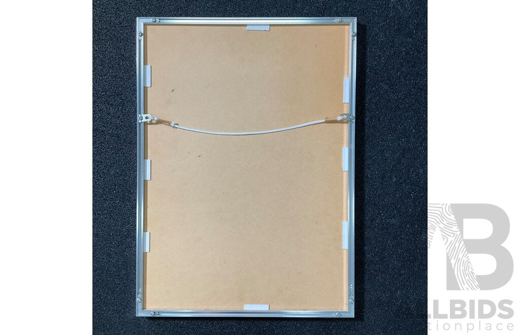 Jacek Szymanski ''Stockholm - Circus'' Color Lithograph Print, 56 x 41 Cm (frame)