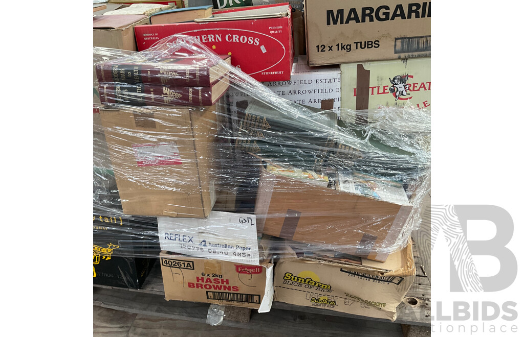 One Full Pallet - Mystery Collection of Vintage Books