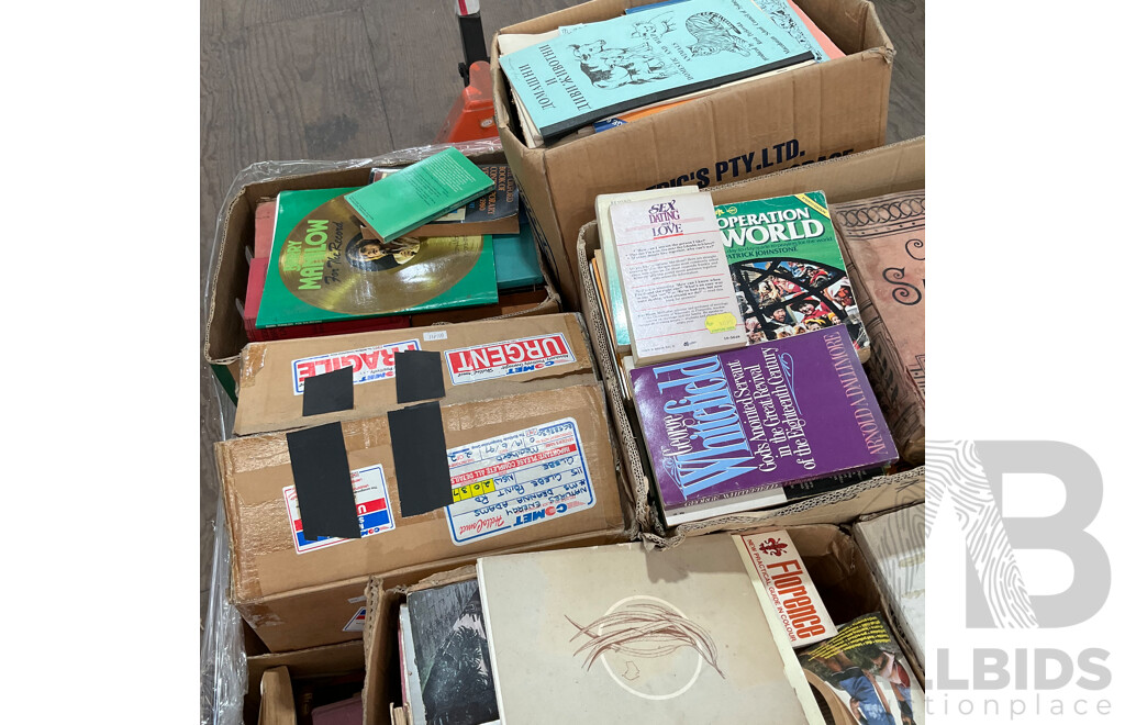 One Full Pallet - Mystery Collection of Vintage Books