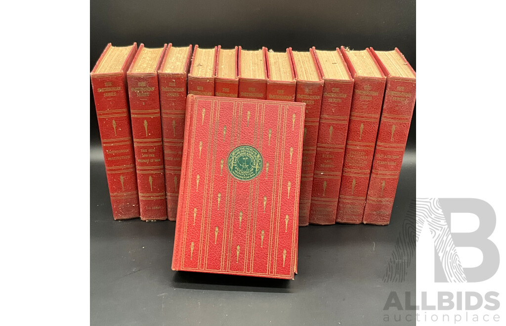 Smithsonian Scientific Series 1934 - 12 Volume Complete Set