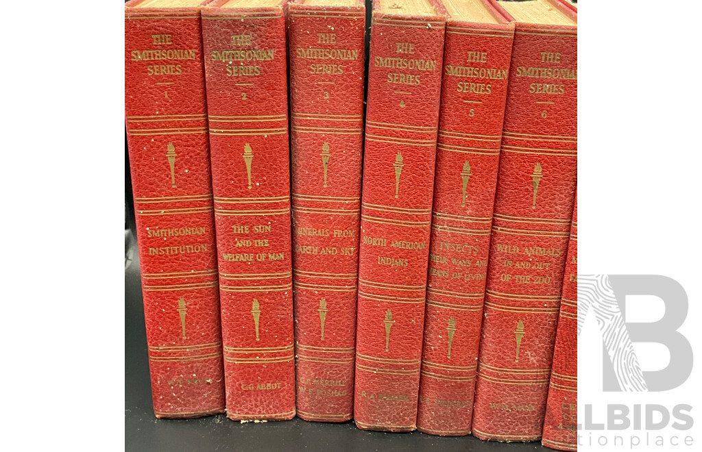Smithsonian Scientific Series 1934 - 12 Volume Complete Set