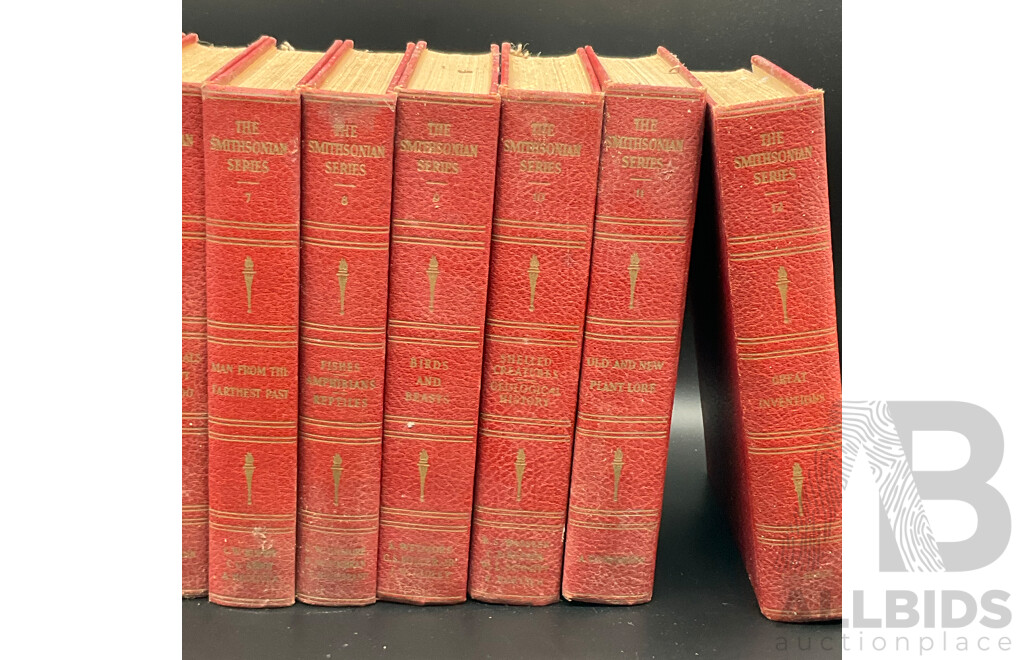 Smithsonian Scientific Series 1934 - 12 Volume Complete Set
