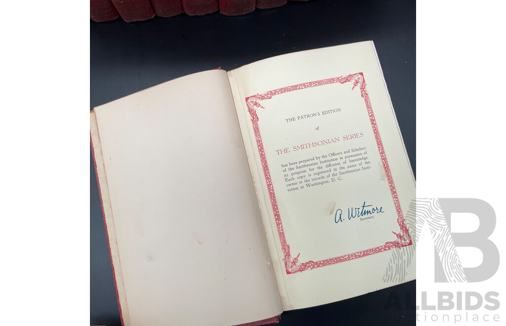 Smithsonian Scientific Series 1934 - 12 Volume Complete Set