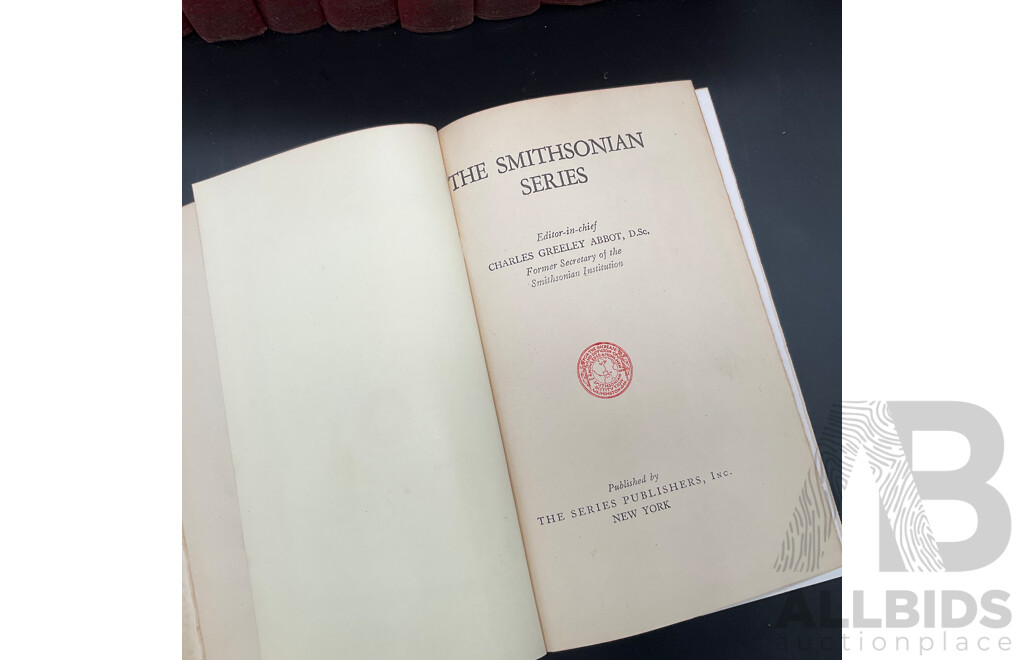 Smithsonian Scientific Series 1934 - 12 Volume Complete Set
