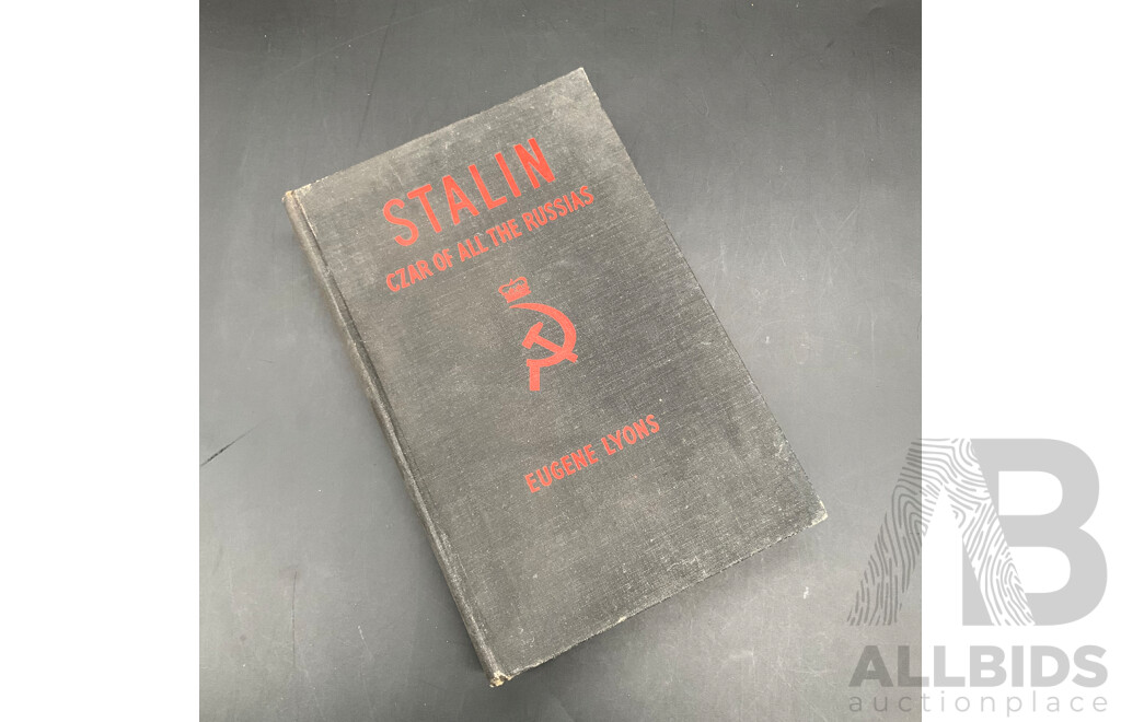 STALIN: Szar of All the Russias by Eugene Lyons