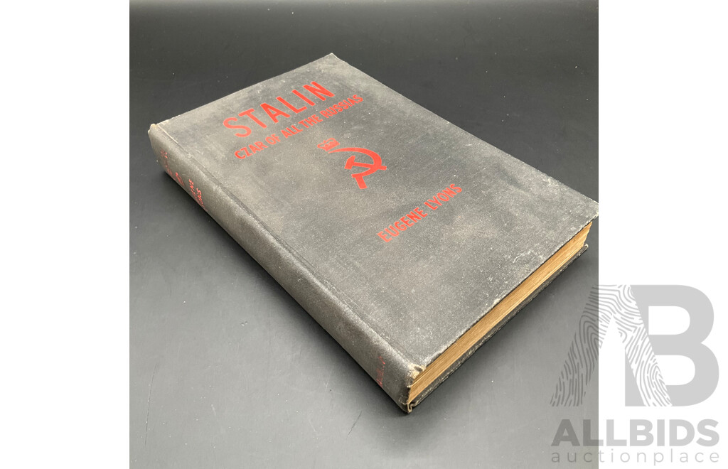 STALIN: Szar of All the Russias by Eugene Lyons