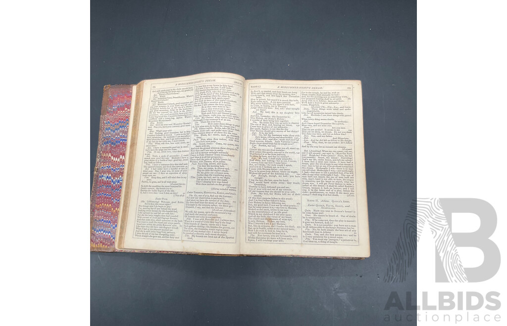 The Complete Works of WILLIAM SHAKESPEARE and The Works of WILLIAM SHAKESPEARE - Lot of 2