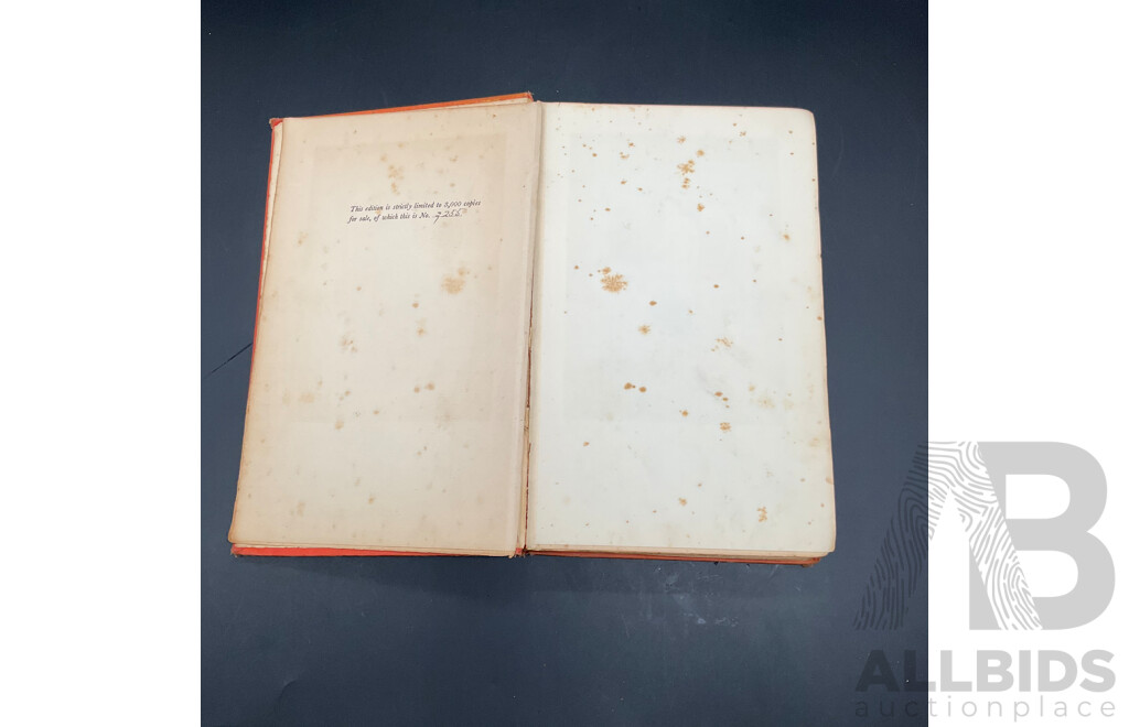 1926 Ten Droll Tales by Honore De Balzac, Illustrated Jean De Bosschere (Limited Edition No.2255 of 3000 Copies)
