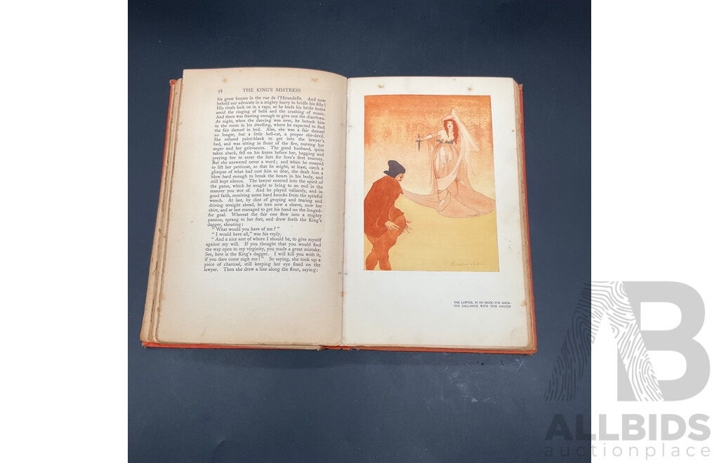 1926 Ten Droll Tales by Honore De Balzac, Illustrated Jean De Bosschere (Limited Edition No.2255 of 3000 Copies)