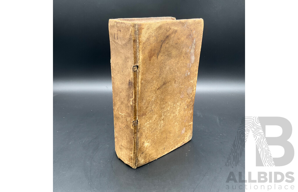 Dictionnaire Portafit Fransoic & Hollandois, Publishe in Dorderecht in 1715