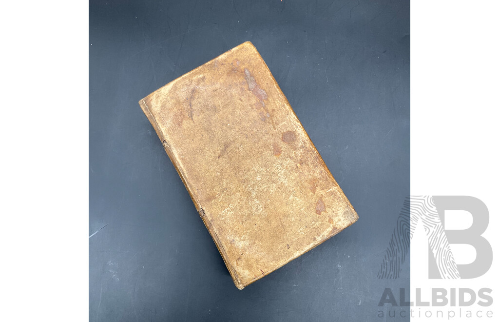 Dictionnaire Portafit Fransoic & Hollandois, Publishe in Dorderecht in 1715