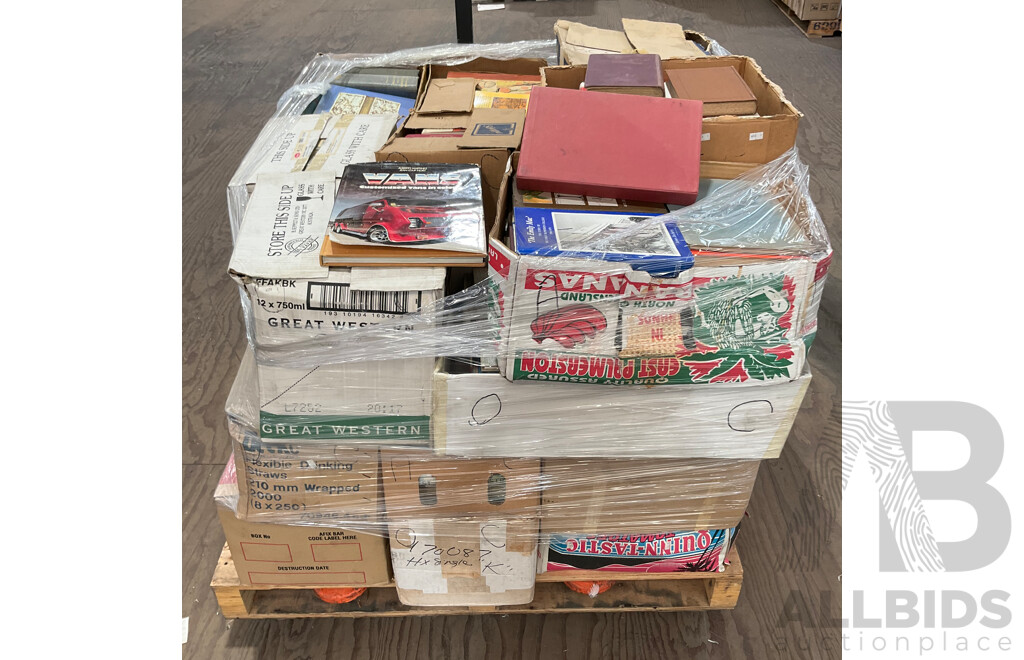 One Full Pallet - Mystery Collection of Vintage Books