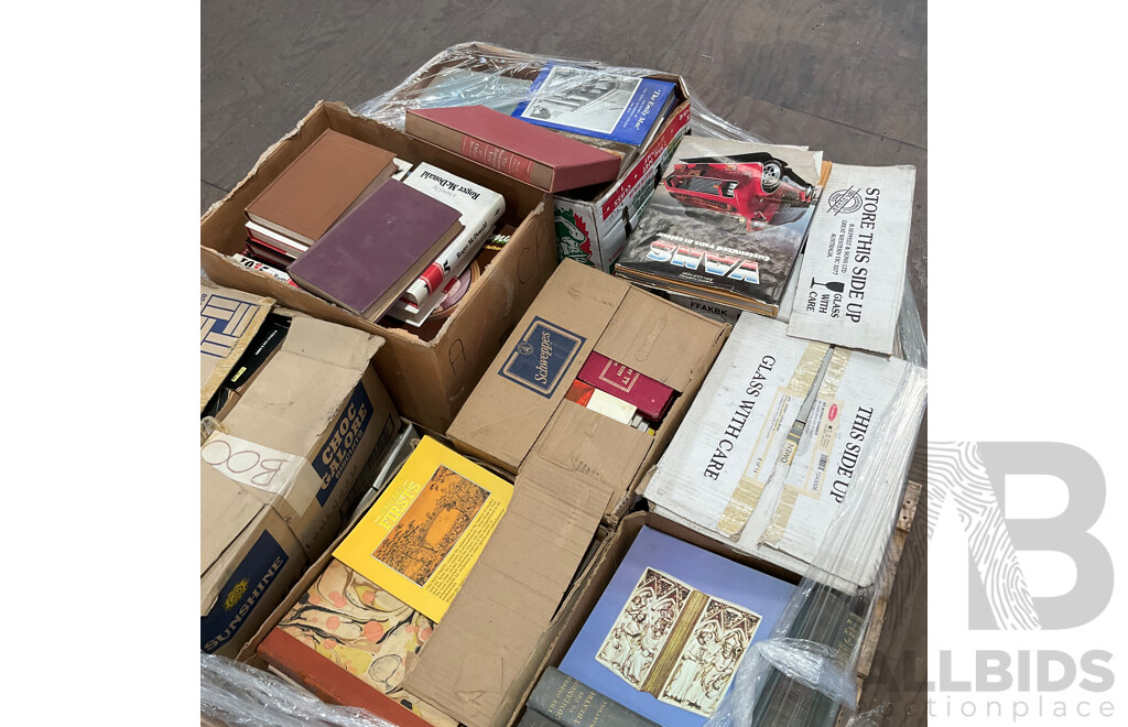 One Full Pallet - Mystery Collection of Vintage Books