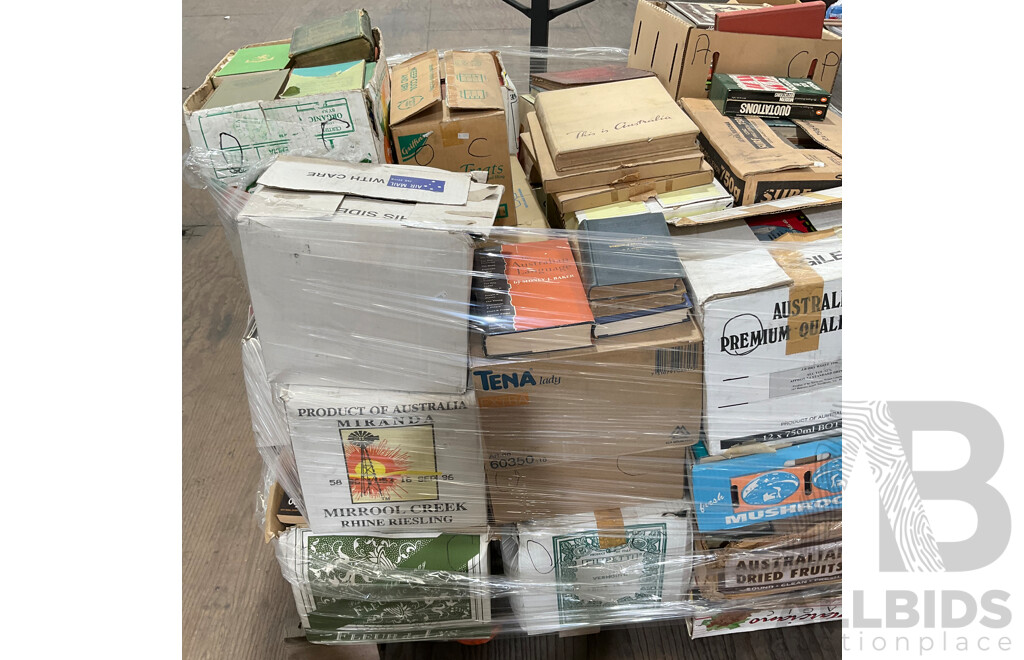 One Full Pallet - Mystery Collection of Vintage Books