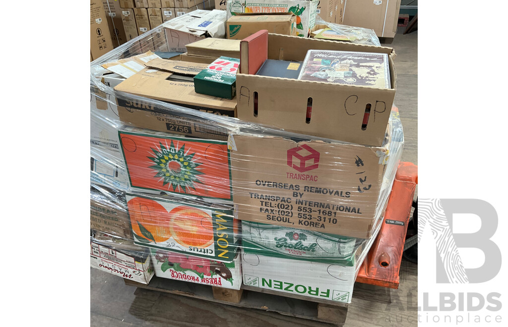 One Full Pallet - Mystery Collection of Vintage Books