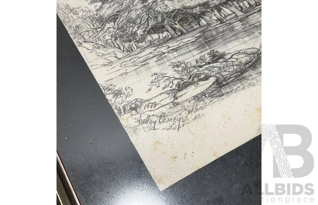 Variety of Vintage Framed Etchings and Prints  - Lot of 10