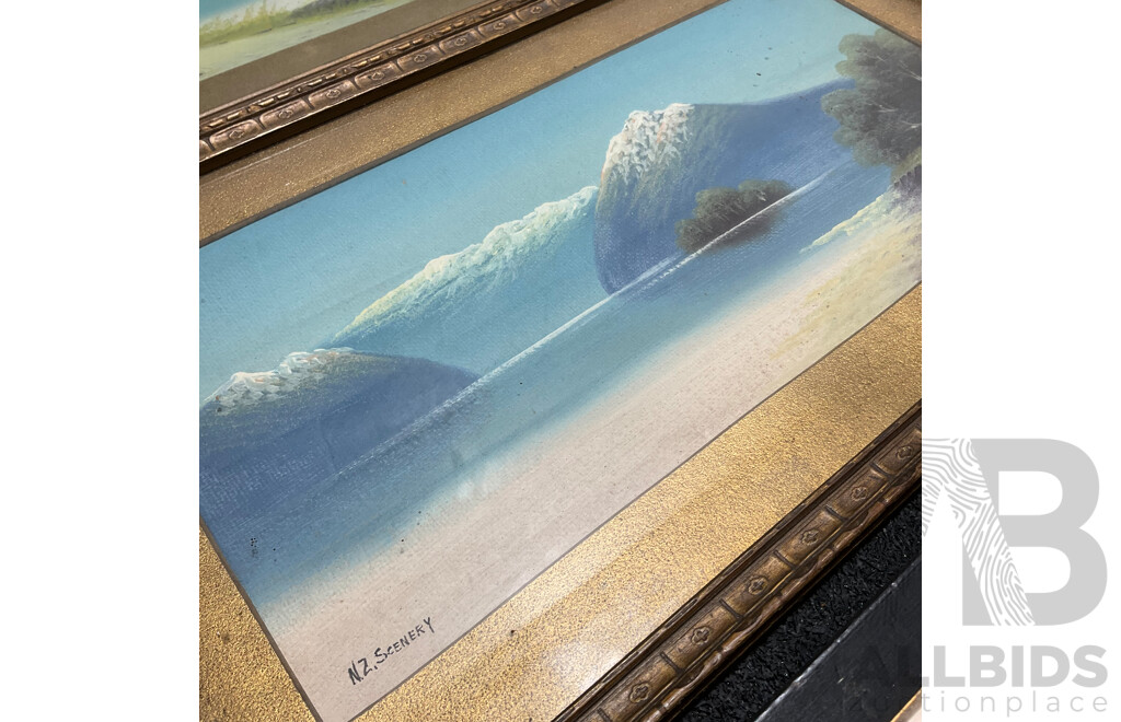 Variety of Vintage Landscape Paintings - Lot of 11