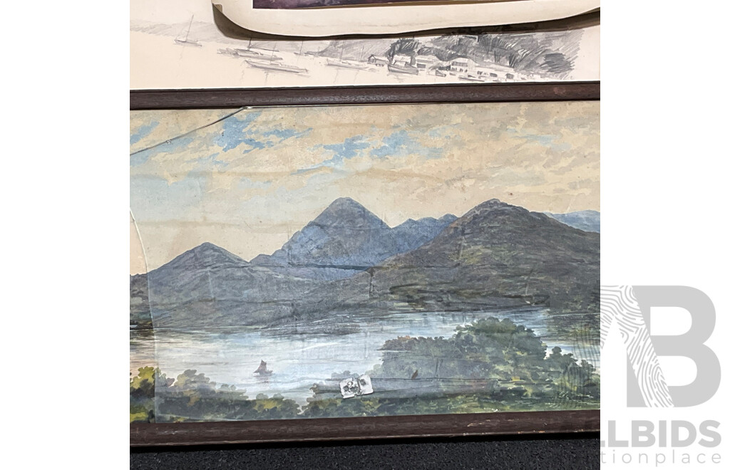 Variety of Vintage Landscape Paintings - Lot of 11